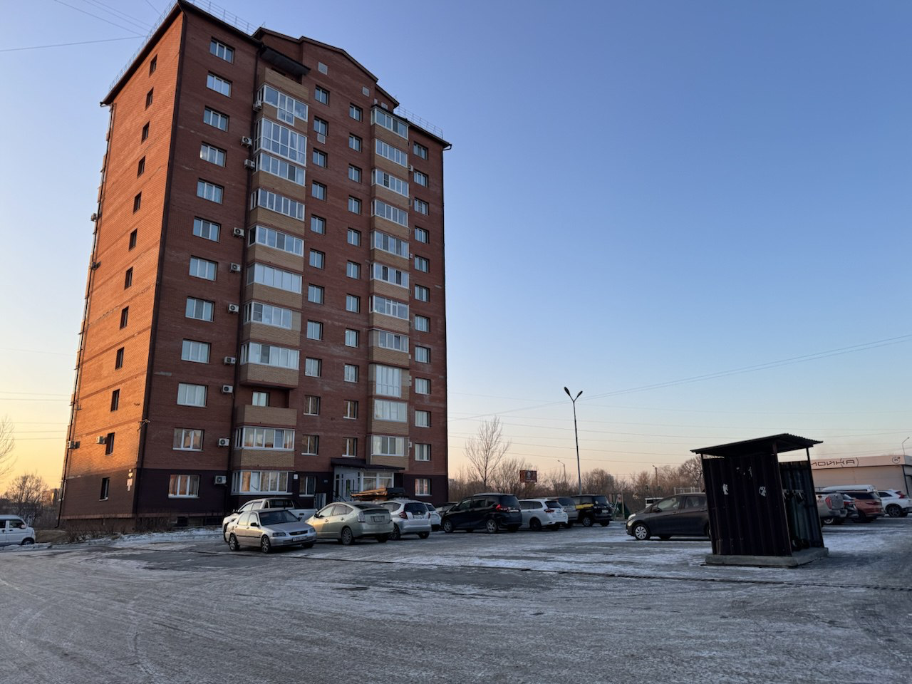 Уютная квартира с красивым видом на город