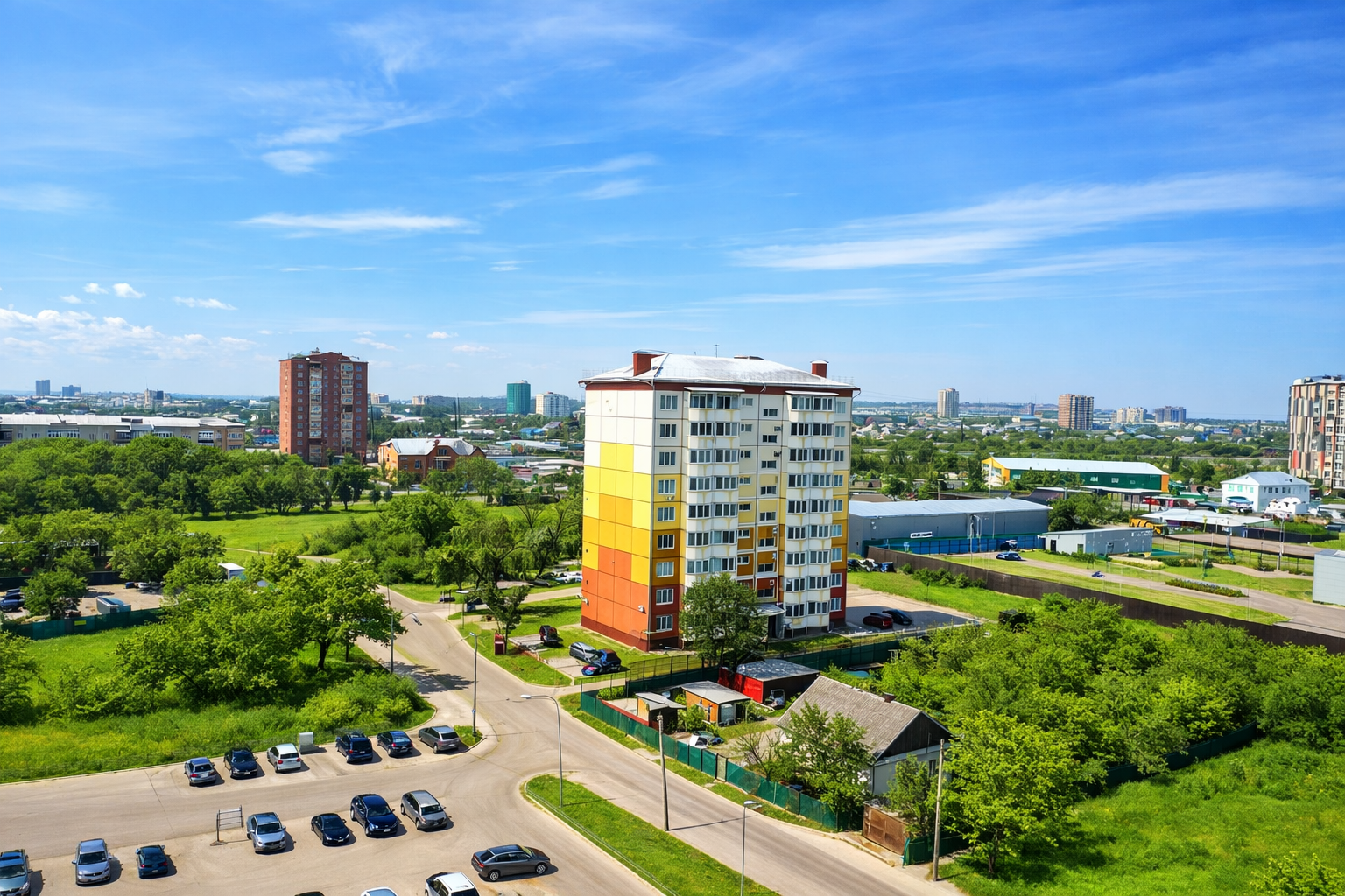 квартира Евродвушка на междуречье