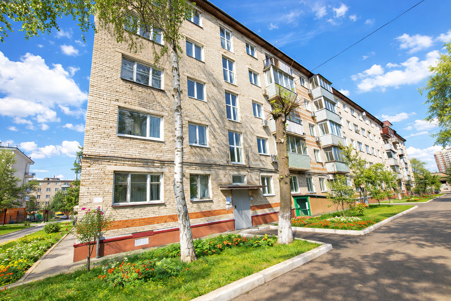 Двухкомнатная квартира в центре
